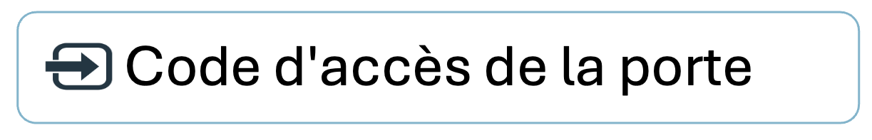 CodeDaccessDeLaPorte