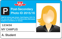 Example of post secondary photo i d 